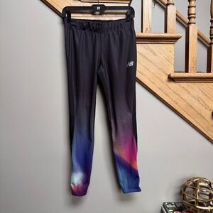 New Balance Women's Athleisure Leggings Ombre Print Athletic Pants Size M